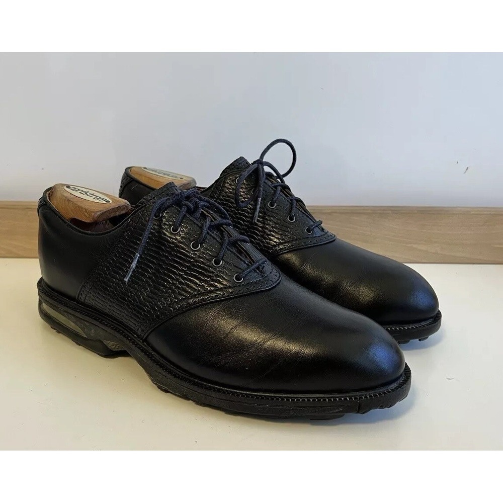 Nike Golf Shoes Black Gore-Tex Leather Kempshall Last / Men's 8